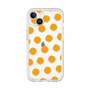 Slim Protection Premium Case［ Original - Favorite Color Polka Dots - Orange ］