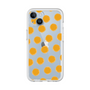 Slim Protection Premium Case［ Original - Favorite Color Polka Dots - Orange ］