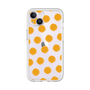 Slim Protection Premium Case［ Original - Favorite Color Polka Dots - Orange ］