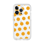Slim Protection Premium Case［ Original - Favorite Color Polka Dots - Orange ］