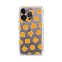 Slim Protection Premium Case［ Original - Favorite Color Polka Dots - Orange ］