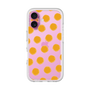 Slim Protection Premium Case［ Original - Favorite Color Polka Dots - Orange ］
