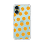 Slim Protection Premium Case［ Original - Favorite Color Polka Dots - Orange ］