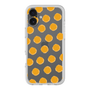 Slim Protection Premium Case［ Original - Favorite Color Polka Dots - Orange ］