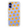 Slim Protection Premium Case［ Original - Favorite Color Polka Dots - Orange ］