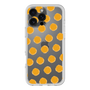 Slim Protection Premium Case［ Original - Favorite Color Polka Dots - Orange ］