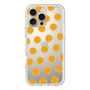 Slim Protection Premium Case［ Original - Favorite Color Polka Dots - Orange ］
