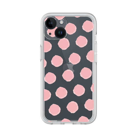 Slim Protection Premium Case［ Original - Favorite Color Polka Dots - Pink ］