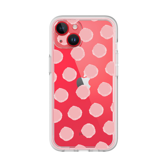 Slim Protection Premium Case［ Original - Favorite Color Polka Dots - Pink ］