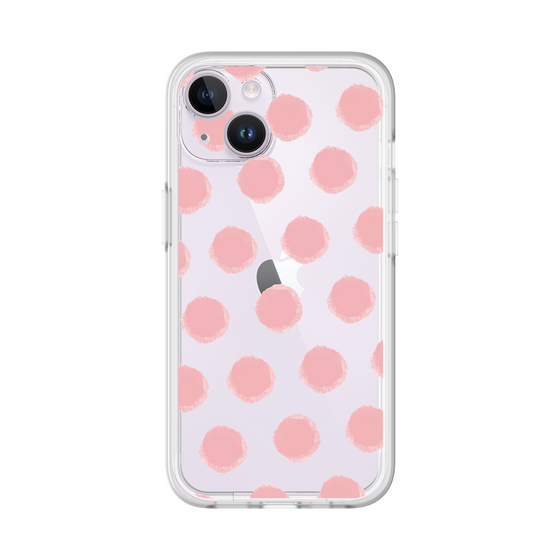 Slim Protection Premium Case［ Original - Favorite Color Polka Dots - Pink ］