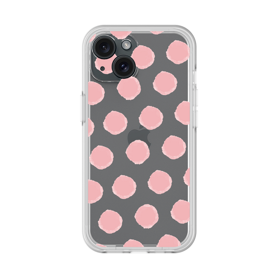 Slim Protection Premium Case［ Original - Favorite Color Polka Dots - Pink ］