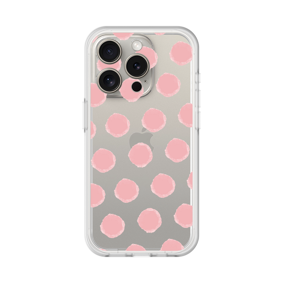 Slim Protection Premium Case［ Original - Favorite Color Polka Dots - Pink ］