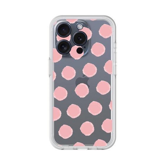 Slim Protection Premium Case［ Original - Favorite Color Polka Dots - Pink ］