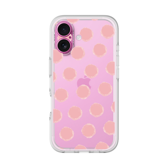 Slim Protection Premium Case［ Original - Favorite Color Polka Dots - Pink ］