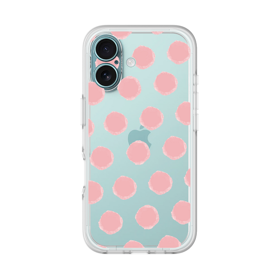 Slim Protection Premium Case［ Original - Favorite Color Polka Dots - Pink ］