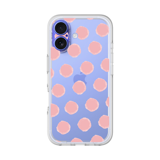Slim Protection Premium Case［ Original - Favorite Color Polka Dots - Pink ］