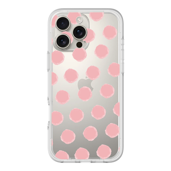 Slim Protection Premium Case［ Original - Favorite Color Polka Dots - Pink ］