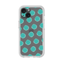 Slim Protection Premium Case［ Original - Favorite Color Polka Dots - Green ］