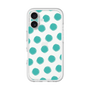 Slim Protection Premium Case［ Original - Favorite Color Polka Dots - Green ］