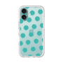 Slim Protection Premium Case［ Original - Favorite Color Polka Dots - Green ］