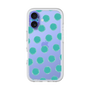 Slim Protection Premium Case［ Original - Favorite Color Polka Dots - Green ］