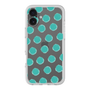 Slim Protection Premium Case［ Original - Favorite Color Polka Dots - Green ］