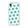 Slim Protection Premium Case［ Original - Favorite Color Polka Dots - Green ］
