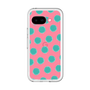 Slim Protection Premium Case［ Original - Favorite Color Polka Dots - Green ］
