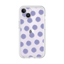 Slim Protection Premium Case［ Original - Favorite Color Polka Dots - Purple ］