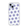 Slim Protection Premium Case［ Original - Favorite Color Polka Dots - Purple ］