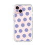 Slim Protection Premium Case［ Original - Favorite Color Polka Dots - Purple ］