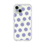 Slim Protection Premium Case［ Original - Favorite Color Polka Dots - Purple ］