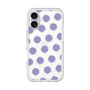 Slim Protection Premium Case［ Original - Favorite Color Polka Dots - Purple ］