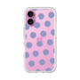 Slim Protection Premium Case［ Original - Favorite Color Polka Dots - Purple ］