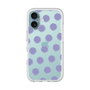 Slim Protection Premium Case［ Original - Favorite Color Polka Dots - Purple ］