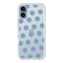 Slim Protection Premium Case［ Original - Favorite Color Polka Dots - Purple ］