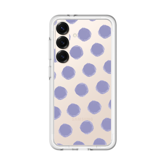 Slim Protection Premium Case［ Original - Favorite Color Polka Dots - Purple ］