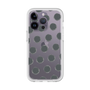 Slim Protection Premium Case［ Original - Favorite Color Polka Dots - Black ］