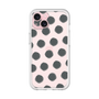 Slim Protection Premium Case［ Original - Favorite Color Polka Dots - Black ］