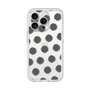 Slim Protection Premium Case［ Original - Favorite Color Polka Dots - Black ］