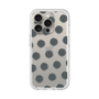 Slim Protection Premium Case［ Original - Favorite Color Polka Dots - Black ］
