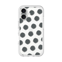Slim Protection Premium Case［ Original - Favorite Color Polka Dots - Black ］