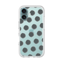Slim Protection Premium Case［ Original - Favorite Color Polka Dots - Black ］