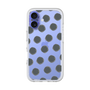 Slim Protection Premium Case［ Original - Favorite Color Polka Dots - Black ］