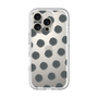 Slim Protection Premium Case［ Original - Favorite Color Polka Dots - Black ］