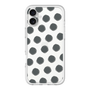 Slim Protection Premium Case［ Original - Favorite Color Polka Dots - Black ］