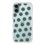 Slim Protection Premium Case［ Original - Favorite Color Polka Dots - Black ］