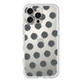 Slim Protection Premium Case［ Original - Favorite Color Polka Dots - Black ］