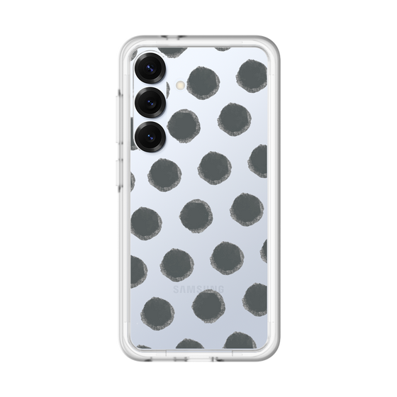 Slim Protection Premium Case［ Original - Favorite Color Polka Dots - Black ］