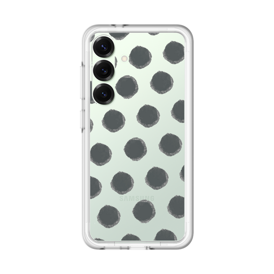 Slim Protection Premium Case［ Original - Favorite Color Polka Dots - Black ］